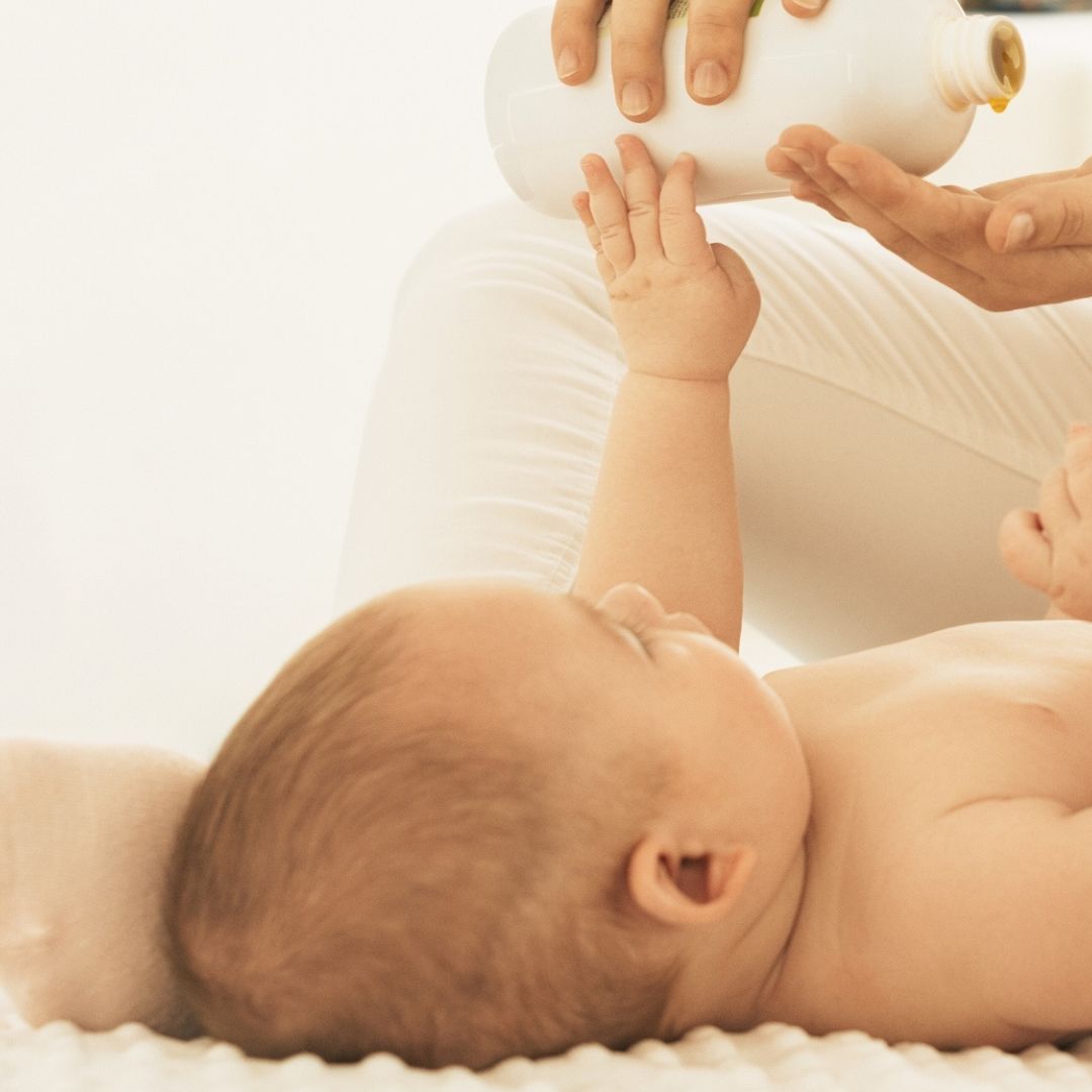 Baby-Pflegetücher 9er weiß S Bio