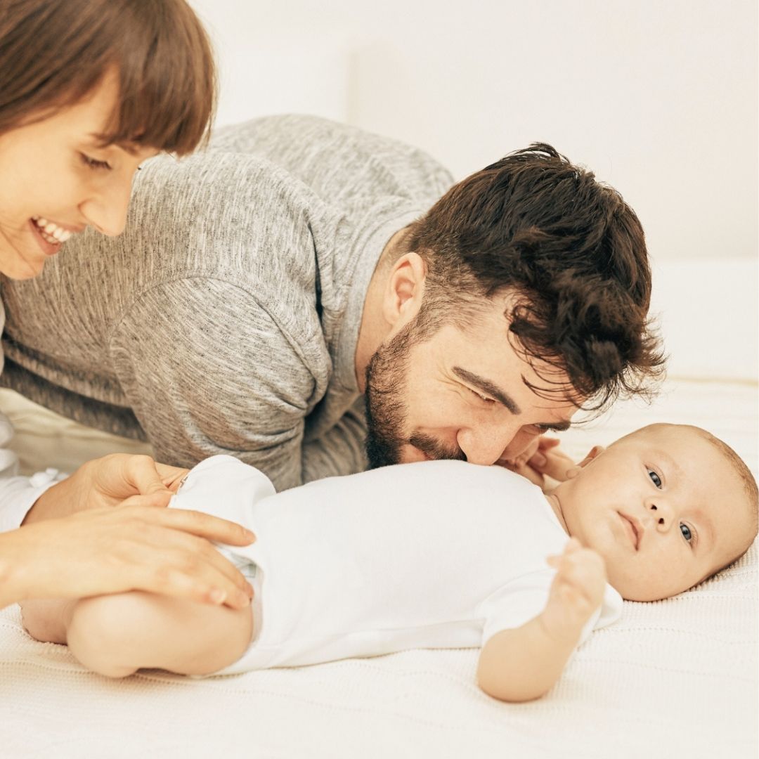 Baby-Pflegetücher waschbar & Bio BW 5er S HANDDRUCK mit Siegel "BEST BUDDY"