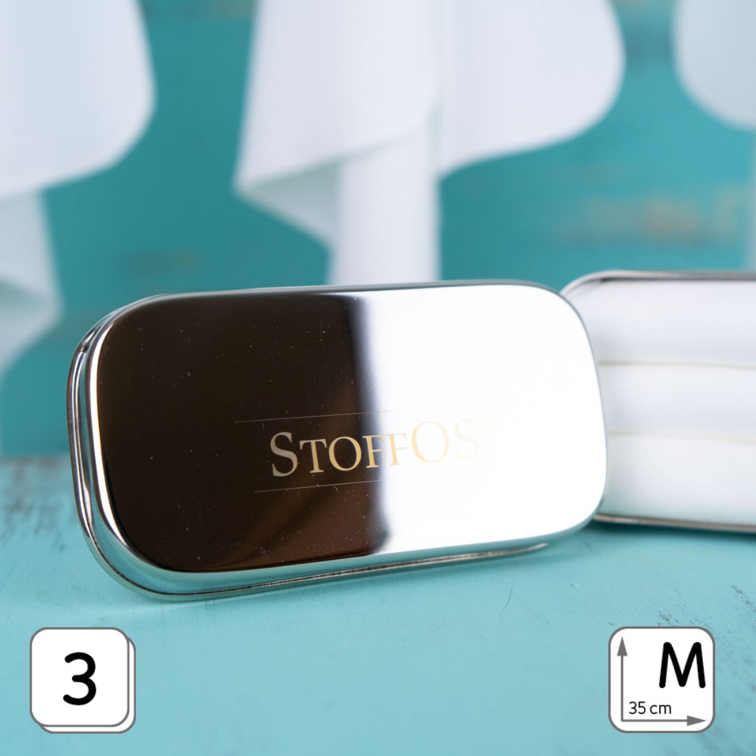 5 white fabric OS packaging motif HATSCHI!