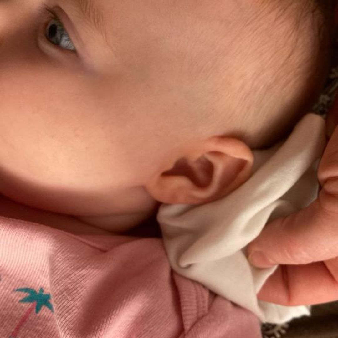 Baby-Pflegetücher 9er weiß S Bio