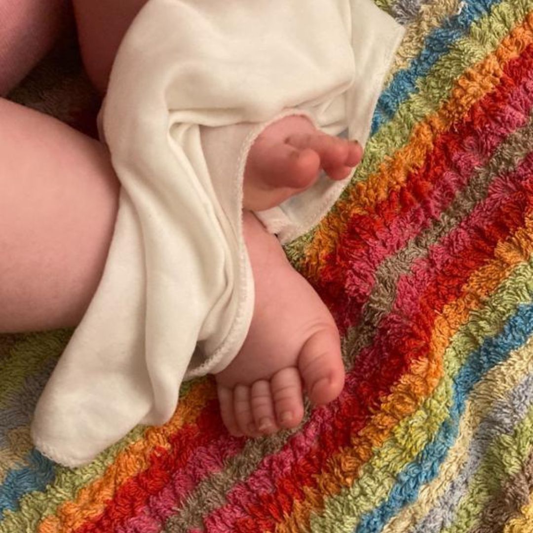 Baby-Pflegetücher 9er weiß S Bio