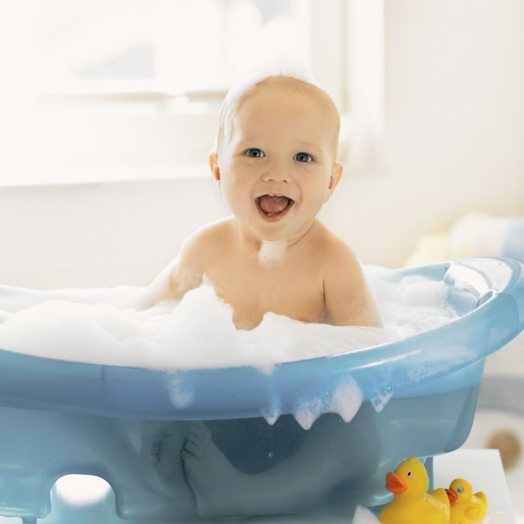 Baby-Pflegetücher 9er weiß S Bio