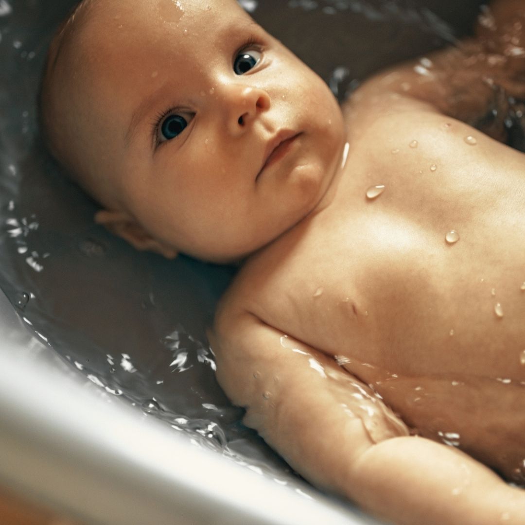 Baby-Pflegetücher 9er weiß S Bio