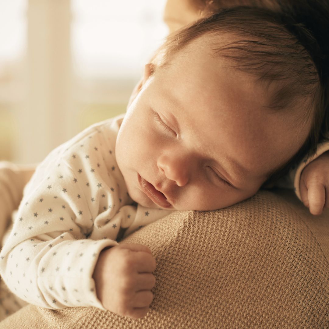 Baby-Pflege-Spuck- und Flauschtücher mit Knopfloch Bio, L