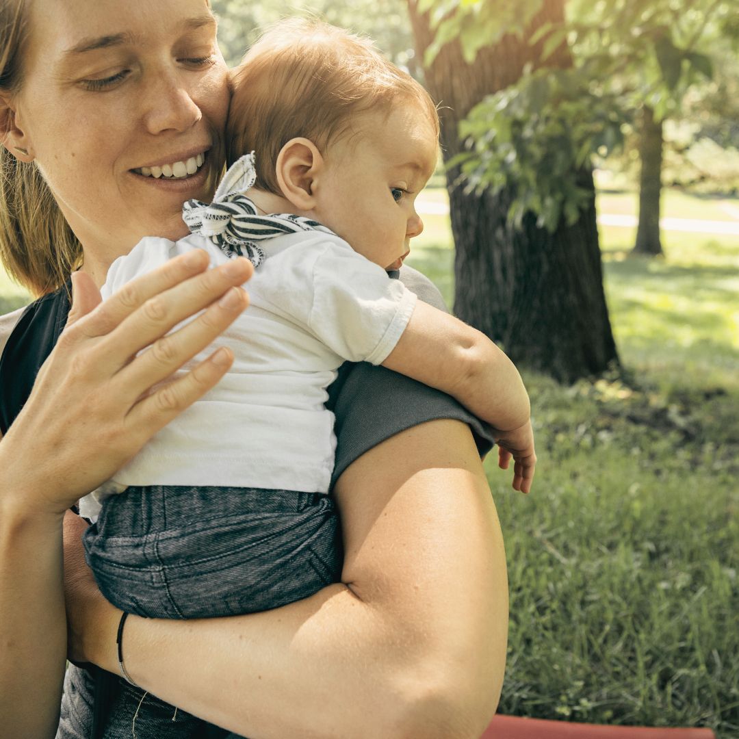 Baby-Pflege-Spuck- und Flauschtücher mit Knopfloch Bio, L