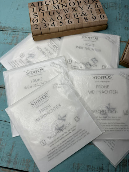 GRATIS bis 14.12.2025 ab 50 € Einkauf Stoff-TaTu - Handdruck mit Initialen