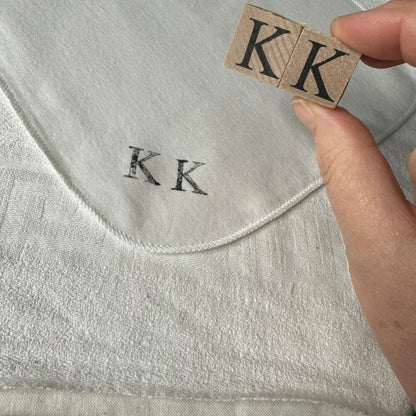 GRATIS bis 14.12.2025 ab 50 € Einkauf Stoff-TaTu - Handdruck mit Initialen