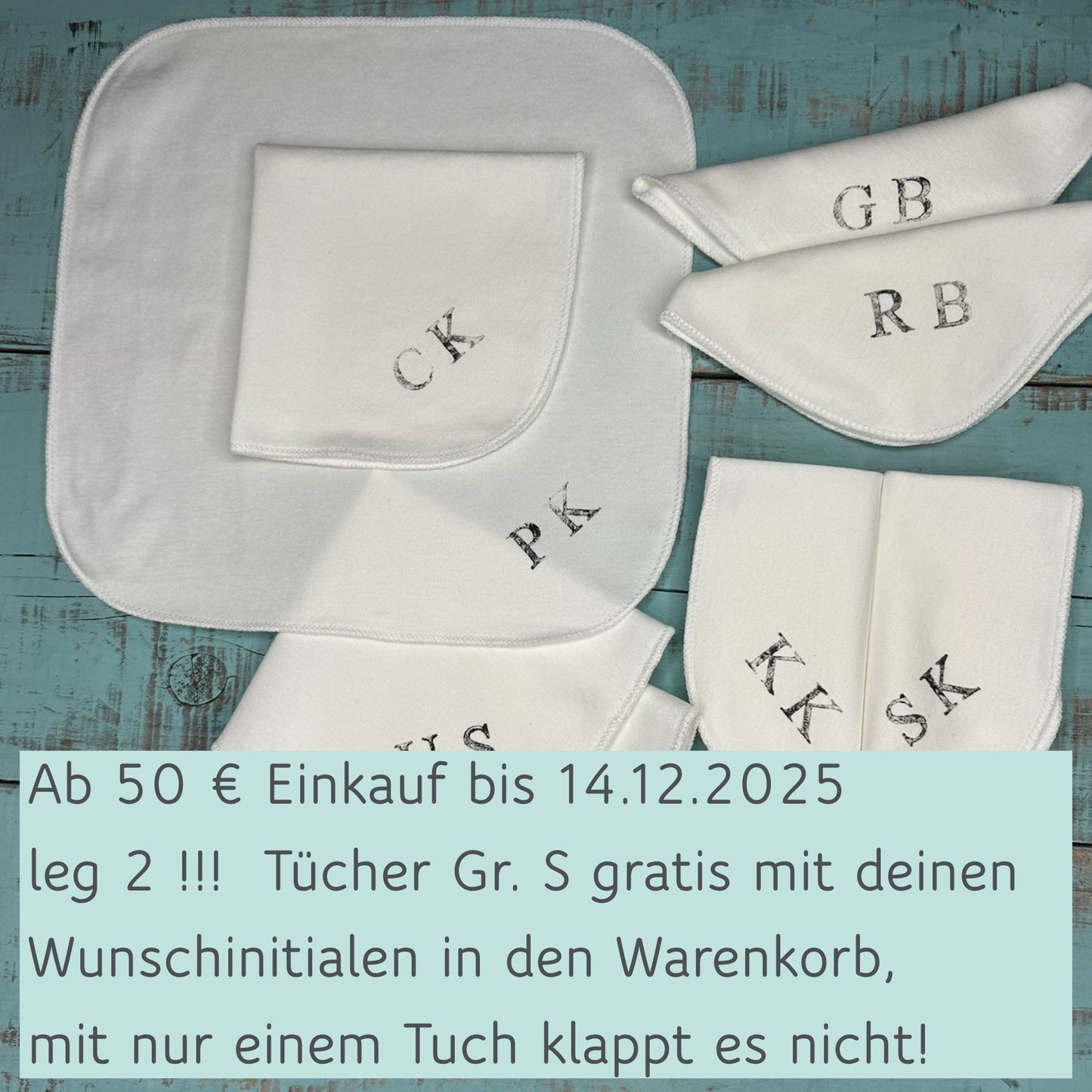 GRATIS bis 14.12.2025 ab 50 € Einkauf Stoff-TaTu - Handdruck mit Initialen