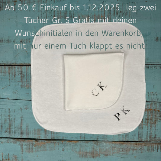 GRATIS bis 1.12.2025 ab 50 € Einkauf Stoff-TaTu - Handdruck mit Initialen